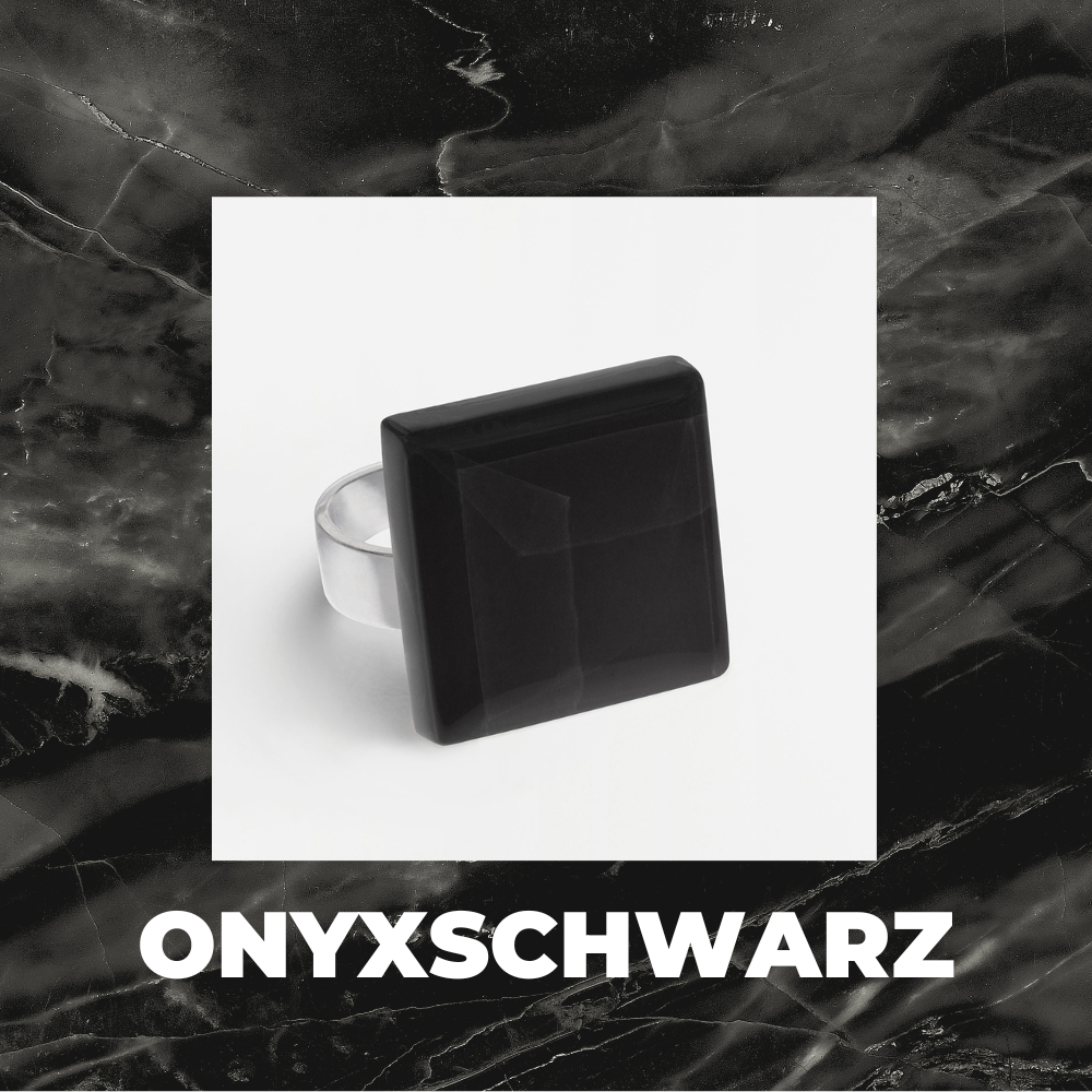 Foto von Statement ring with 20mm stone • adjustable size Foto von Statement ring with 20mm stone • adjustable size