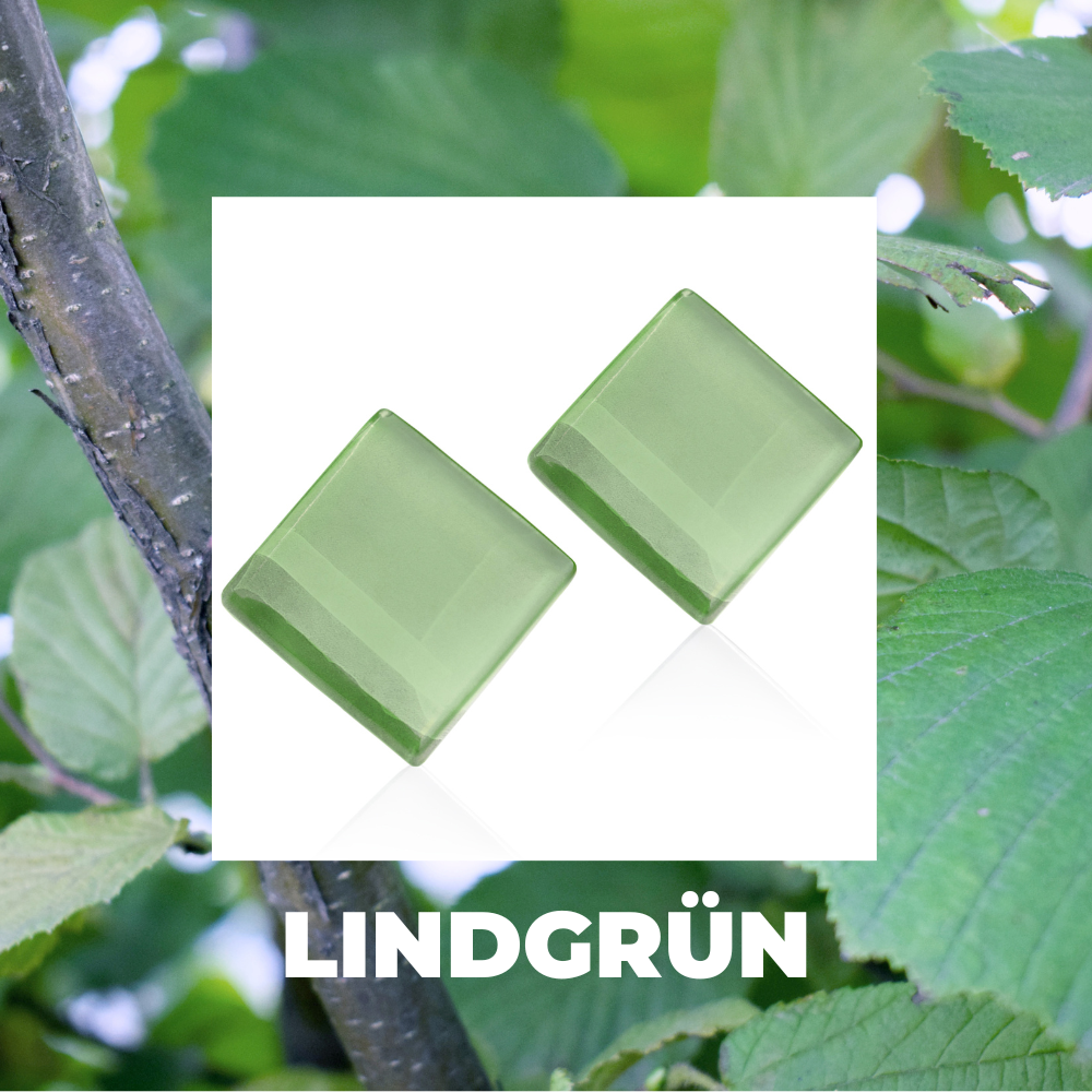 Foto von Statement Clip Ohrringe aus Glas • 20mm Foto von Statement Clip Ohrringe aus Glas • 20mm