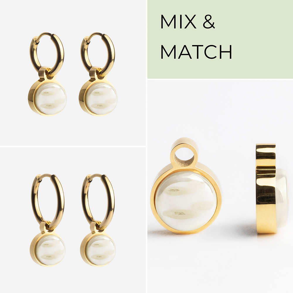 Foto von Hoop earring charms • Mix & Match charms Foto von Hoop earring charms • Mix & Match charms