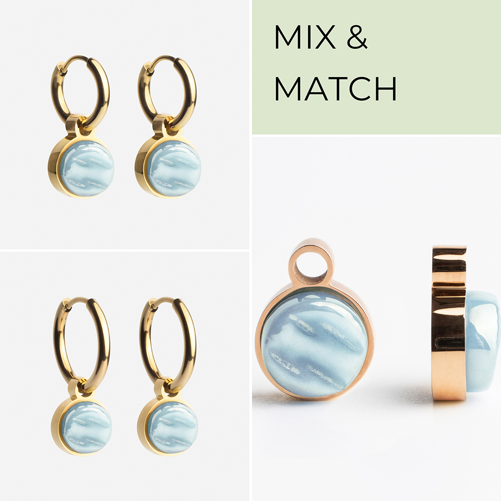 Foto von Hoop earring charms • Mix & Match charms Foto von Hoop earring charms • Mix & Match charms