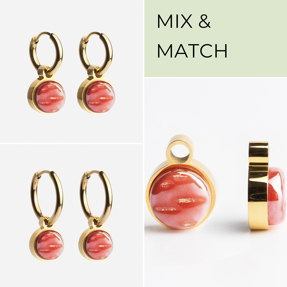 Foto von Hoop earring charms • Mix & Match charms Foto von Hoop earring charms • Mix & Match charms