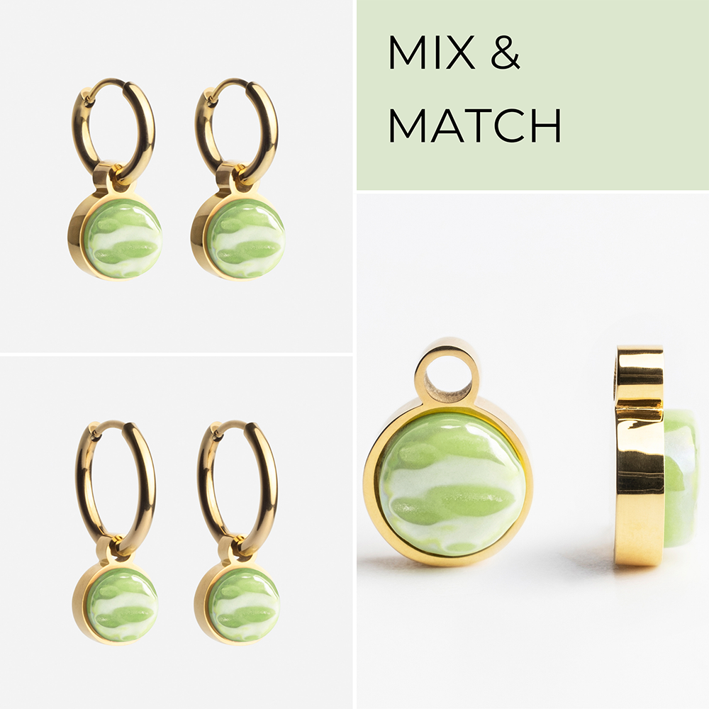 Foto von Hoop earring charms • Mix & Match charms Foto von Hoop earring charms • Mix & Match charms