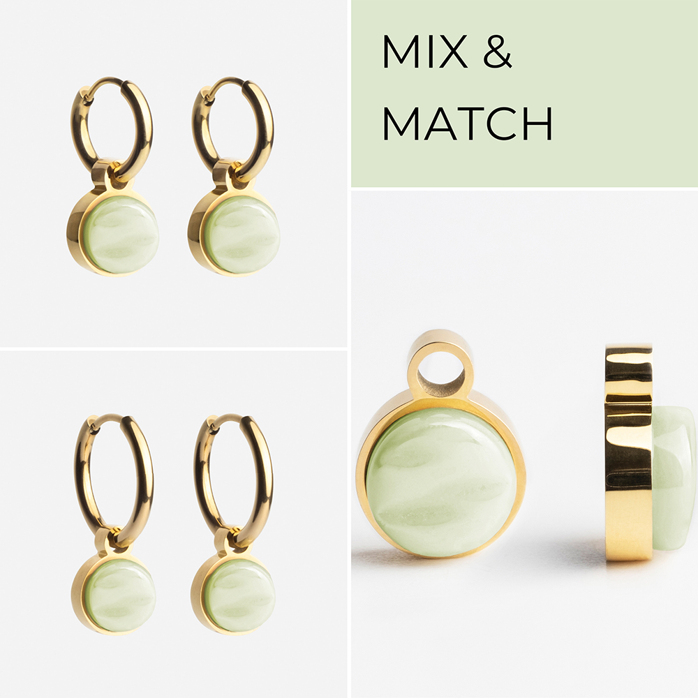 Foto von Hoop earring charms • Mix & Match charms Foto von Hoop earring charms • Mix & Match charms