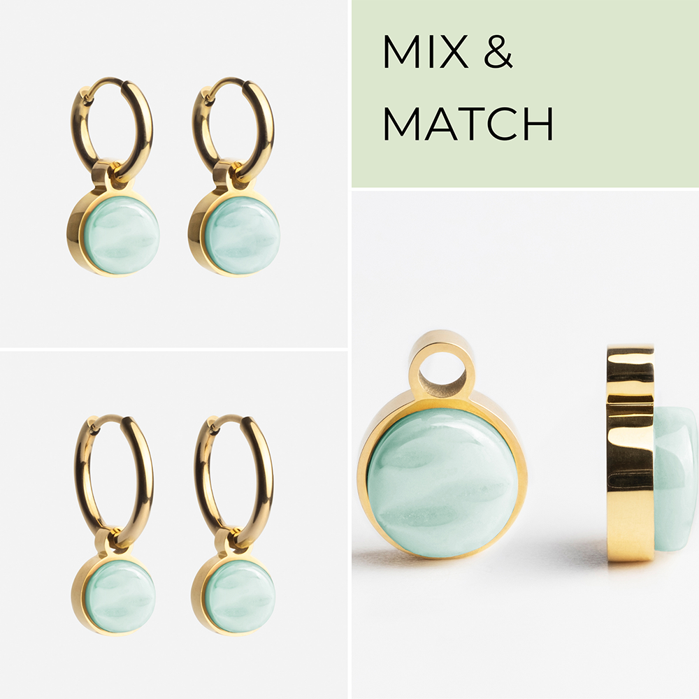 Foto von Hoop earring charms • Mix & Match charms Foto von Hoop earring charms • Mix & Match charms