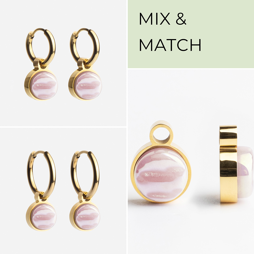 Foto von Hoop earring charms • Mix & Match charms Foto von Hoop earring charms • Mix & Match charms