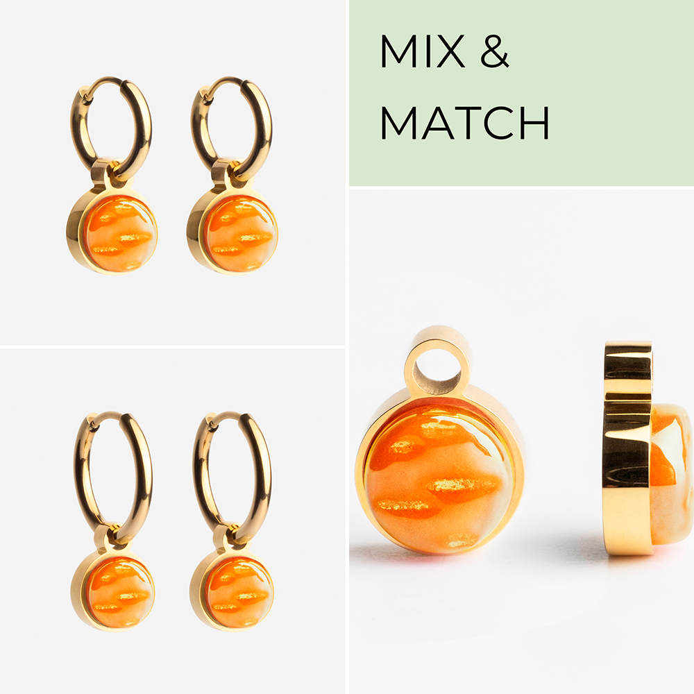 Foto von Hoop earring charms • Mix & Match charms Foto von Hoop earring charms • Mix & Match charms