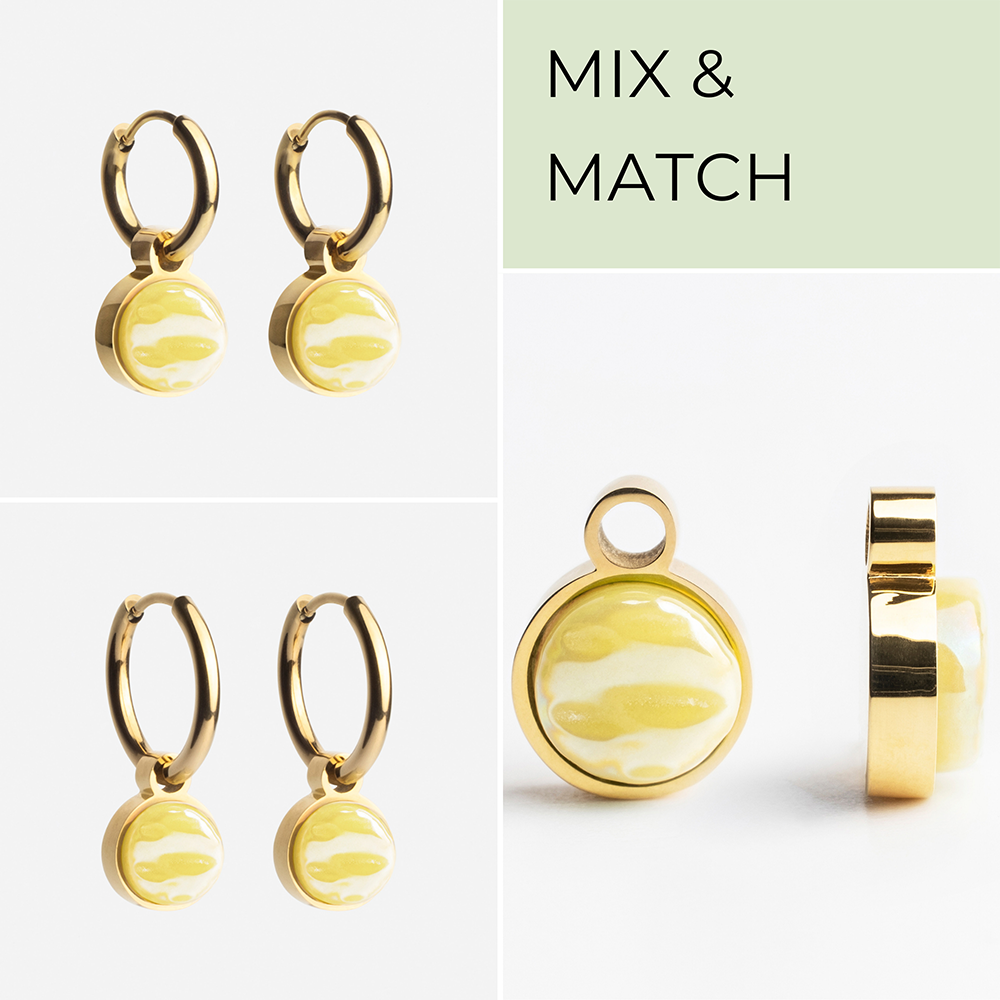 Foto von Hoop earring charms • Mix & Match charms Foto von Hoop earring charms • Mix & Match charms