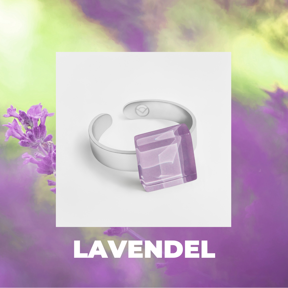 Foto von Small ring with 10mm stone • adjustable size Foto von Small ring with 10mm stone • adjustable size