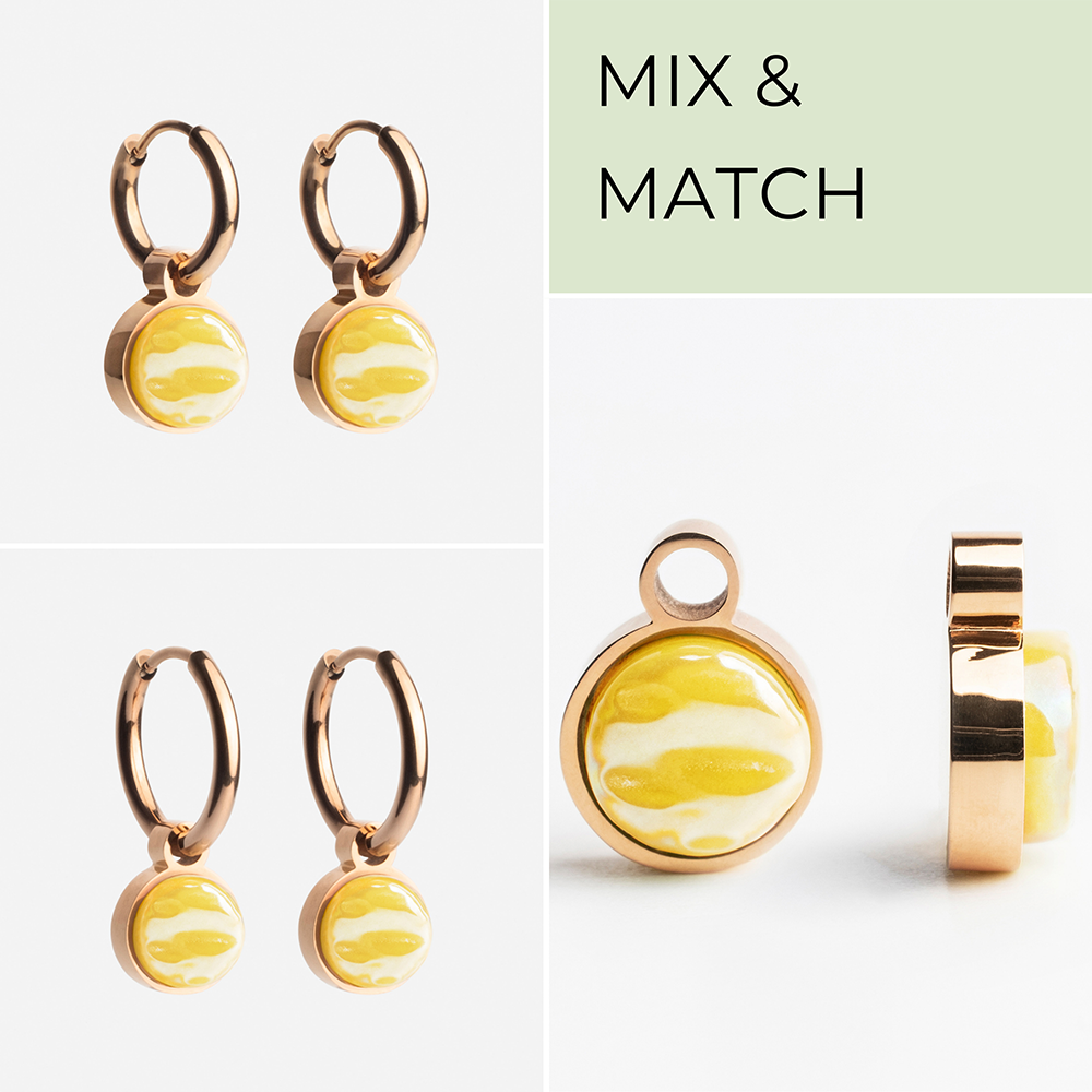 Foto von Hoop earring charms • Mix & Match charms Foto von Hoop earring charms • Mix & Match charms