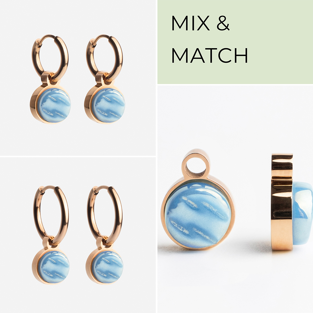 Foto von Hoop earring charms • Mix & Match charms Foto von Hoop earring charms • Mix & Match charms