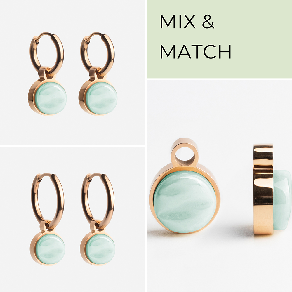 Foto von Hoop earring charms • Mix & Match charms Foto von Hoop earring charms • Mix & Match charms