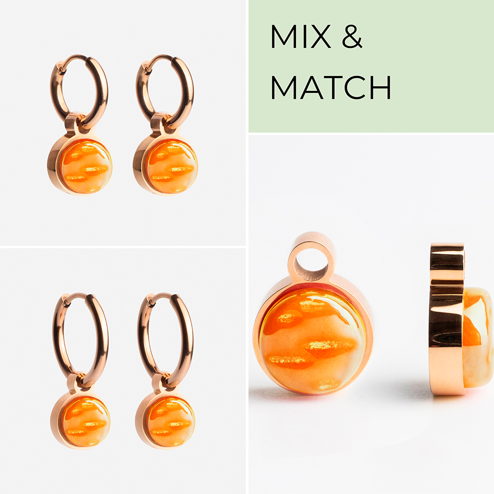 Foto von Hoop earring charms • Mix & Match charms Foto von Hoop earring charms • Mix & Match charms