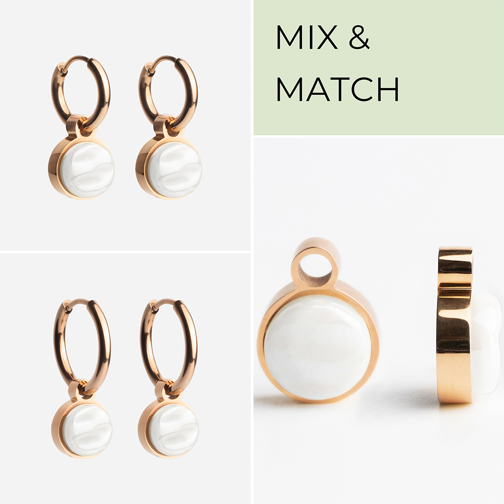 Foto von Hoop earring charms • Mix & Match charms Foto von Hoop earring charms • Mix & Match charms