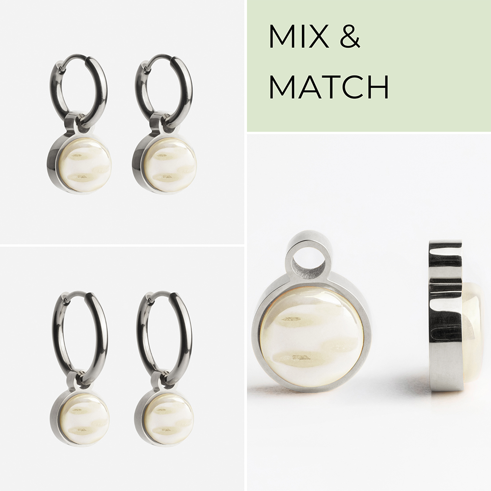 Foto von Hoop earring charms • Mix & Match charms Foto von Hoop earring charms • Mix & Match charms