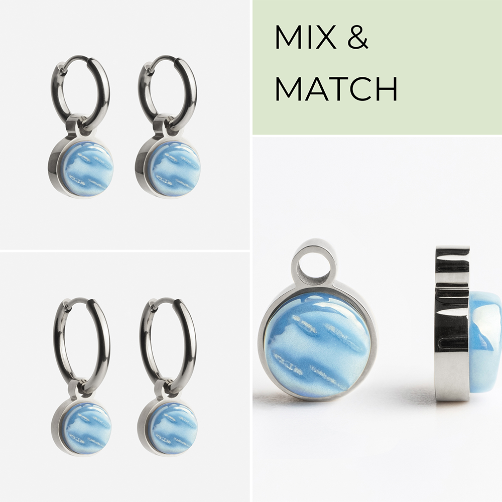 Foto von Hoop earring charms • Mix & Match charms Foto von Hoop earring charms • Mix & Match charms