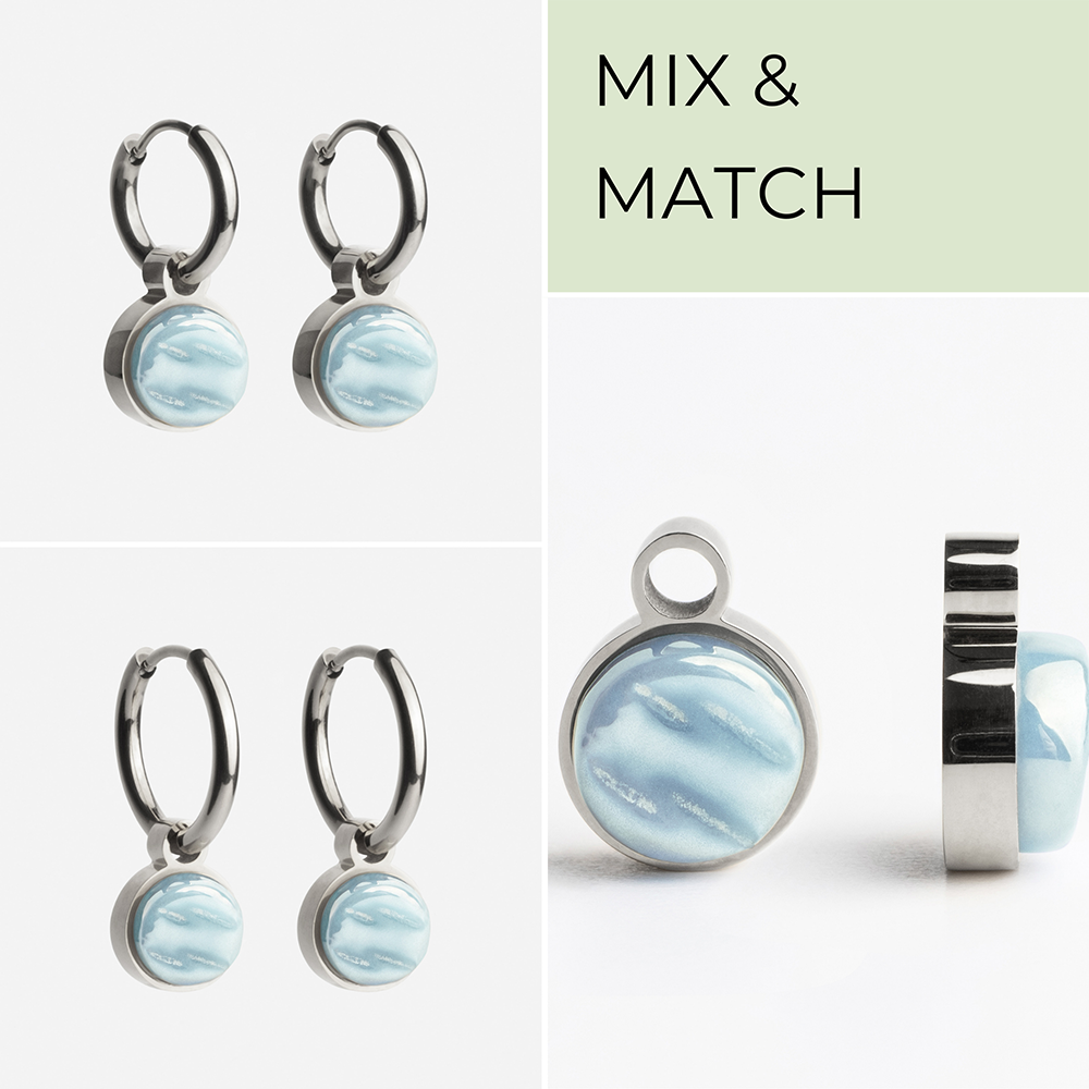 Foto von Hoop earring charms • Mix & Match charms Foto von Hoop earring charms • Mix & Match charms