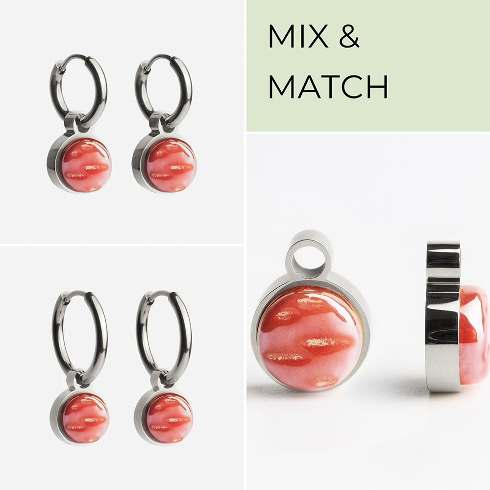 Foto von Hoop earring charms • Mix & Match charms Foto von Hoop earring charms • Mix & Match charms