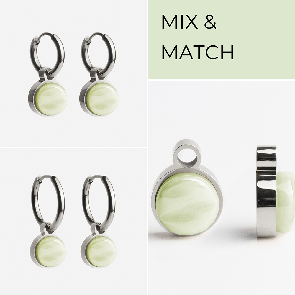 Foto von Hoop earring charms • Mix & Match charms Foto von Hoop earring charms • Mix & Match charms