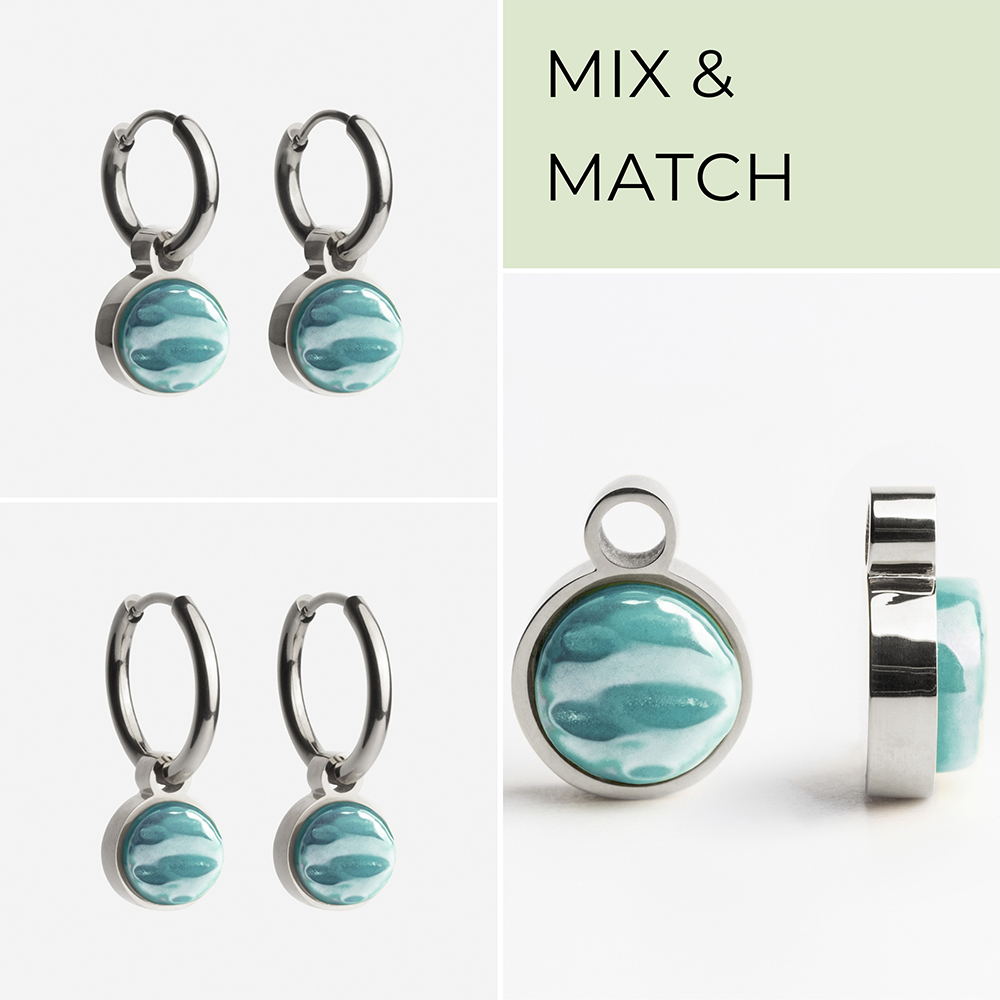 Foto von Hoop earring charms • Mix & Match charms Foto von Hoop earring charms • Mix & Match charms