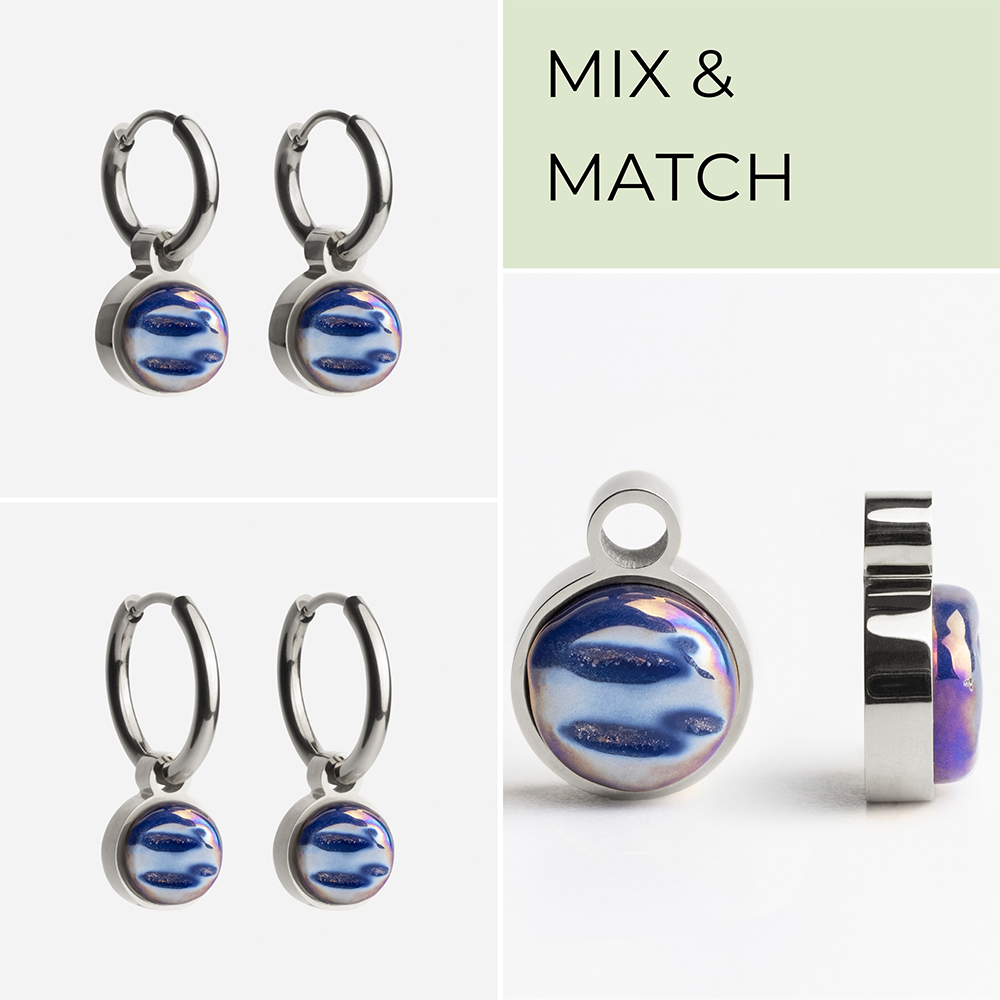 Foto von Hoop earring charms • Mix & Match charms Foto von Hoop earring charms • Mix & Match charms