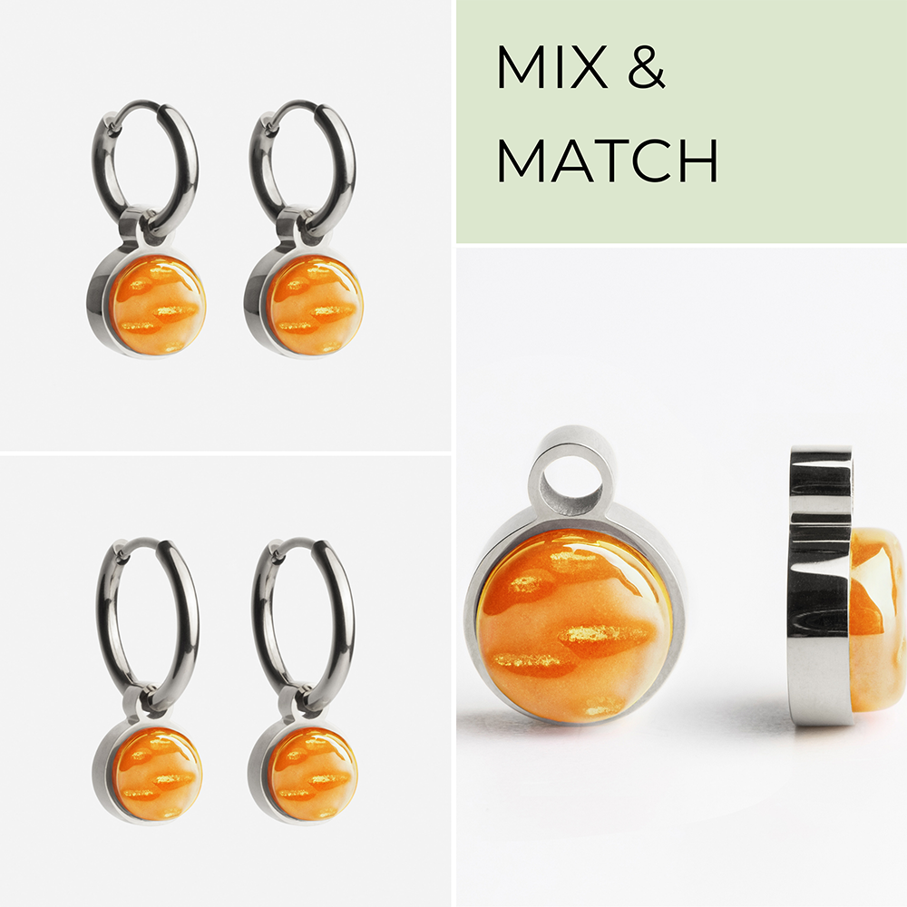 Foto von Hoop earring charms • Mix & Match charms Foto von Hoop earring charms • Mix & Match charms