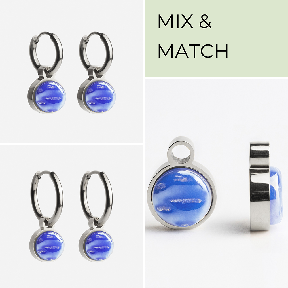 Foto von Hoop earring charms • Mix & Match charms Foto von Hoop earring charms • Mix & Match charms