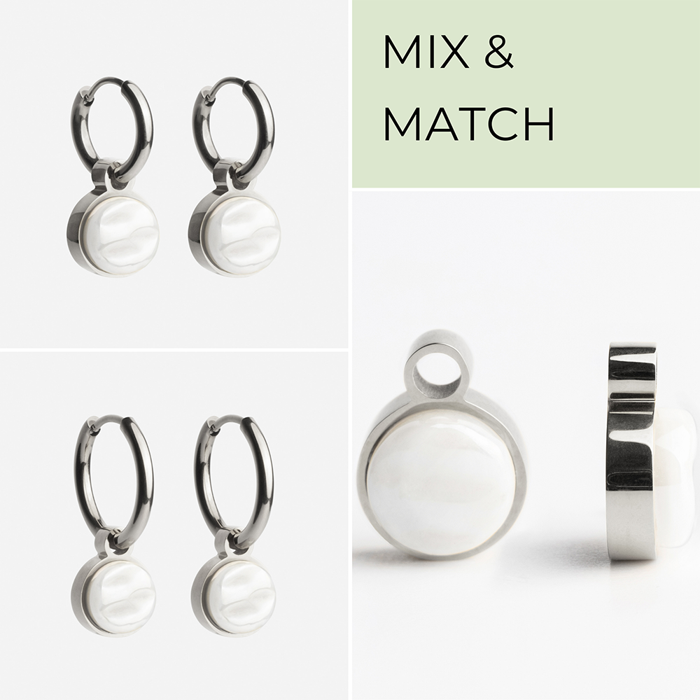 Foto von Hoop earring charms • Mix & Match charms Foto von Hoop earring charms • Mix & Match charms