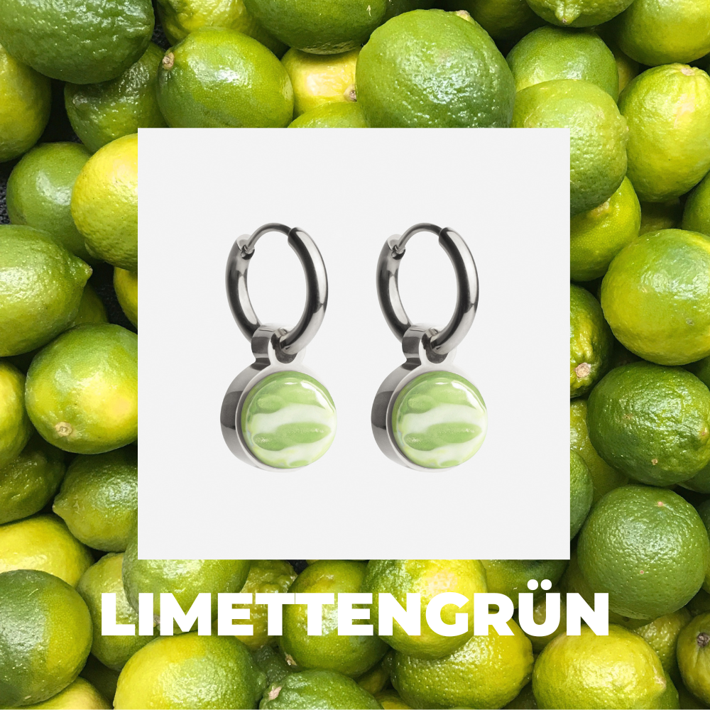 Foto von Hoop earrings with pendants • Mix & Match earrings • 12mm Foto von Hoop earrings with pendants • Mix & Match earrings • 12mm