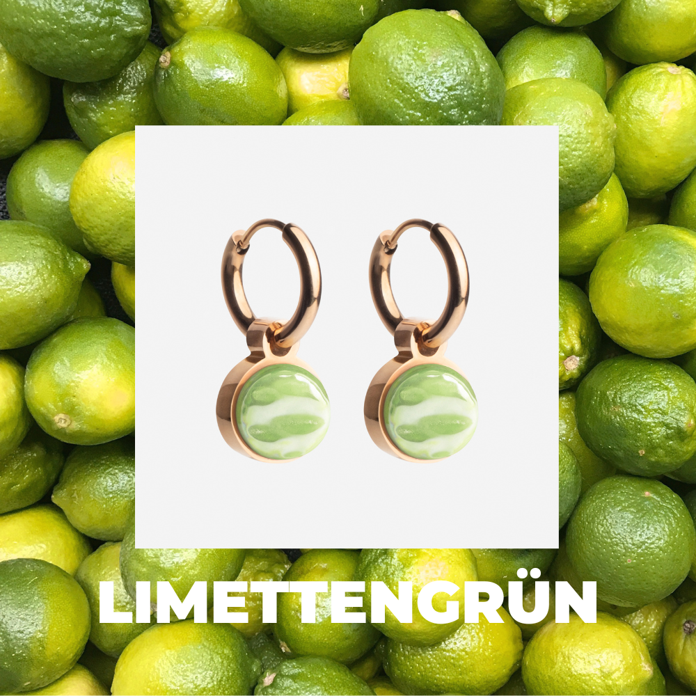 Foto von Hoop earrings with pendants • Mix & Match earrings • 12mm Foto von Hoop earrings with pendants • Mix & Match earrings • 12mm