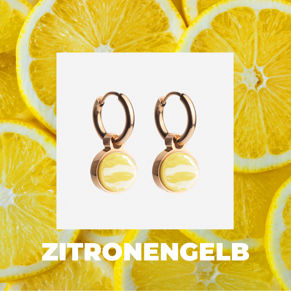 Foto von Hoop earrings with pendants • Mix & Match earrings • 12mm Foto von Hoop earrings with pendants • Mix & Match earrings • 12mm