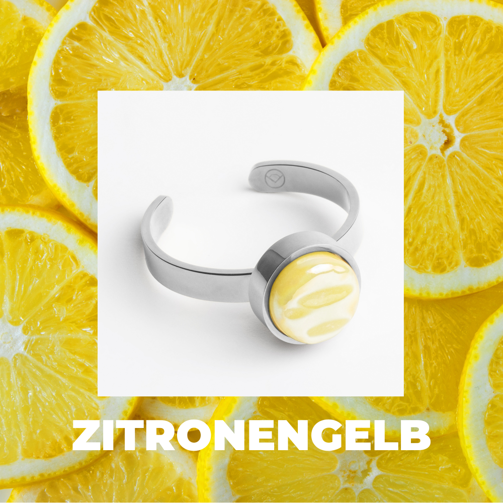 Foto von Verstellbarer Ring mit Stein • 8mm Foto von Verstellbarer Ring mit Stein • 8mm