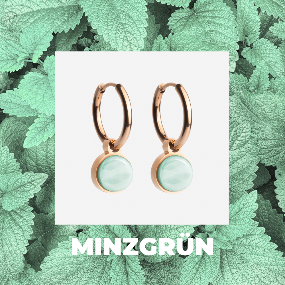 Foto von Hoop earrings with charms • Mix & Match earrings • 16mm Foto von Hoop earrings with charms • Mix & Match earrings • 16mm