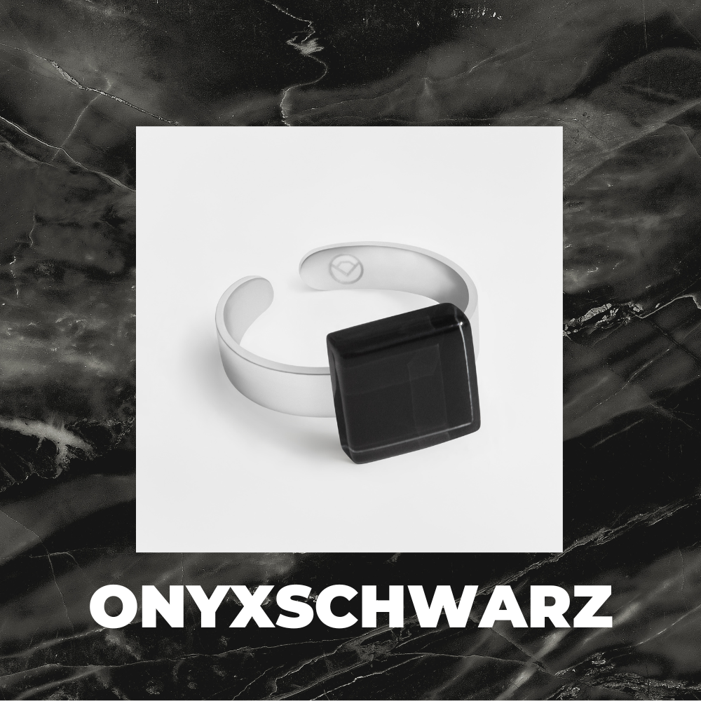 Foto von Small ring with 10mm stone • adjustable size Foto von Small ring with 10mm stone • adjustable size