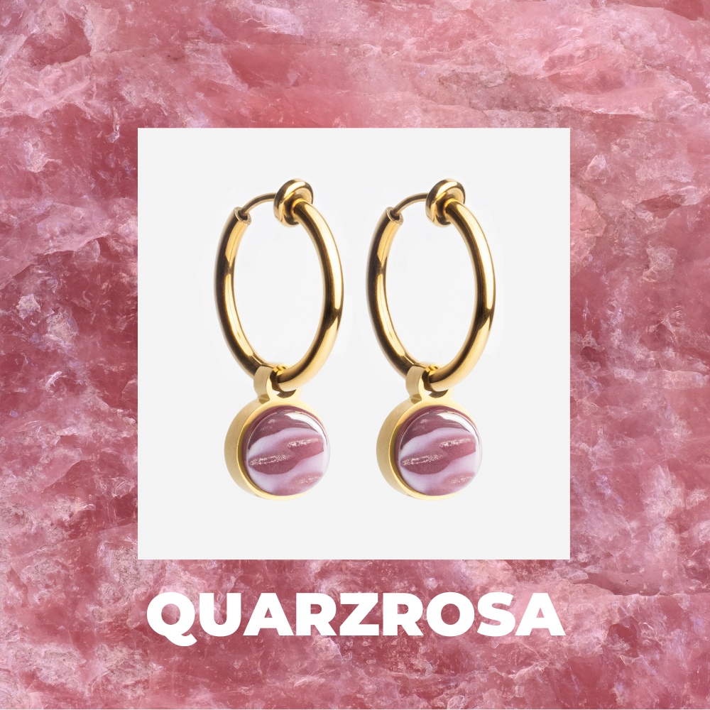 Foto von Hoop clip earrings with pendants • Mix & Match ear clips • 18mm Foto von Hoop clip earrings with pendants • Mix & Match ear clips • 18mm