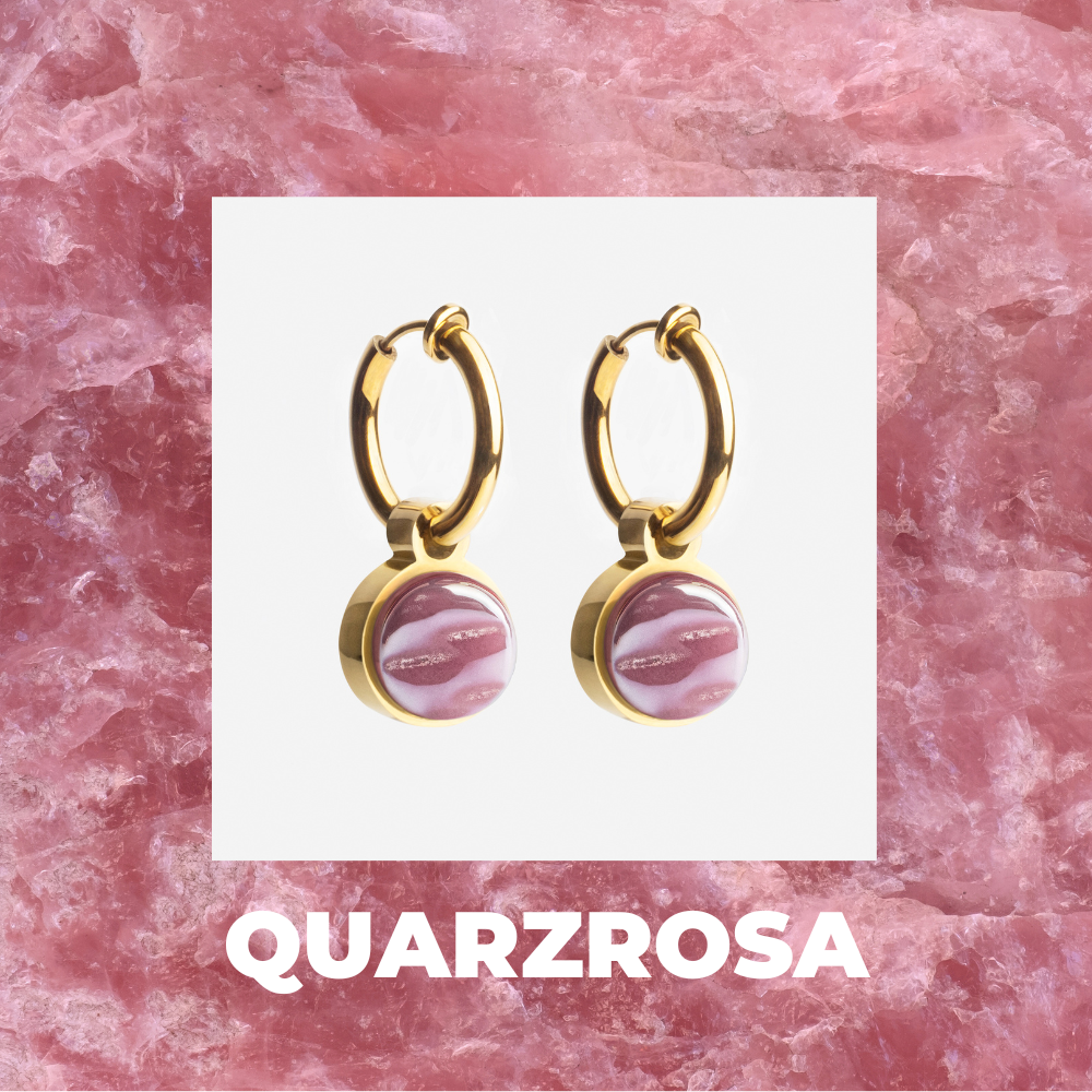 Foto von Hoop clip earrings with pendants • Mix & Match ear clips • 14mm Foto von Hoop clip earrings with pendants • Mix & Match ear clips • 14mm