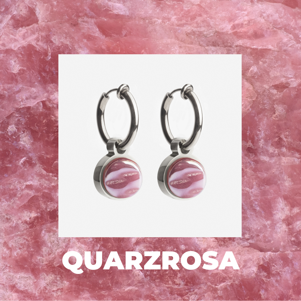 Foto von Hoop clip earrings with pendants • Mix & Match ear clips • 14mm Foto von Hoop clip earrings with pendants • Mix & Match ear clips • 14mm