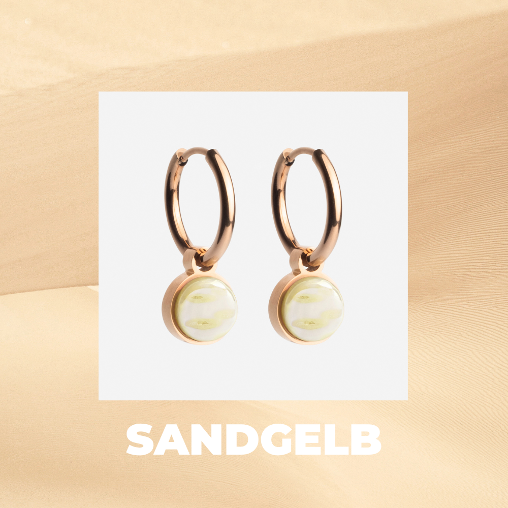 Foto von Hoop earrings with charms • Mix & Match earrings • 16mm Foto von Hoop earrings with charms • Mix & Match earrings • 16mm