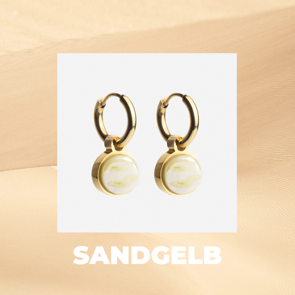 Foto von Hoop earrings with pendants • Mix & Match earrings • 12mm Foto von Hoop earrings with pendants • Mix & Match earrings • 12mm