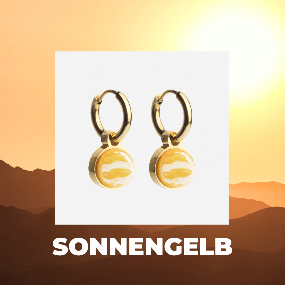 Foto von Hoop earrings with pendants • Mix & Match earrings • 12mm Foto von Hoop earrings with pendants • Mix & Match earrings • 12mm