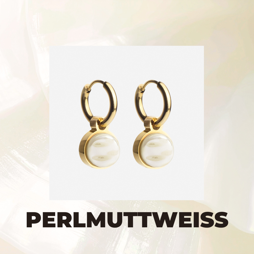 Foto von Hoop earrings with pendants • Mix & Match earrings • 12mm Foto von Hoop earrings with pendants • Mix & Match earrings • 12mm