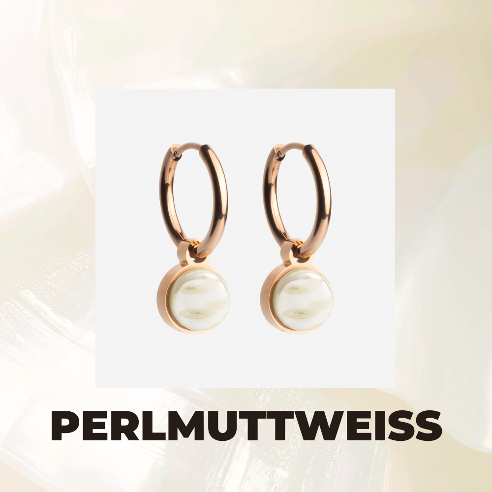 Foto von Hoop earrings with charms • Mix & Match earrings • 16mm Foto von Hoop earrings with charms • Mix & Match earrings • 16mm