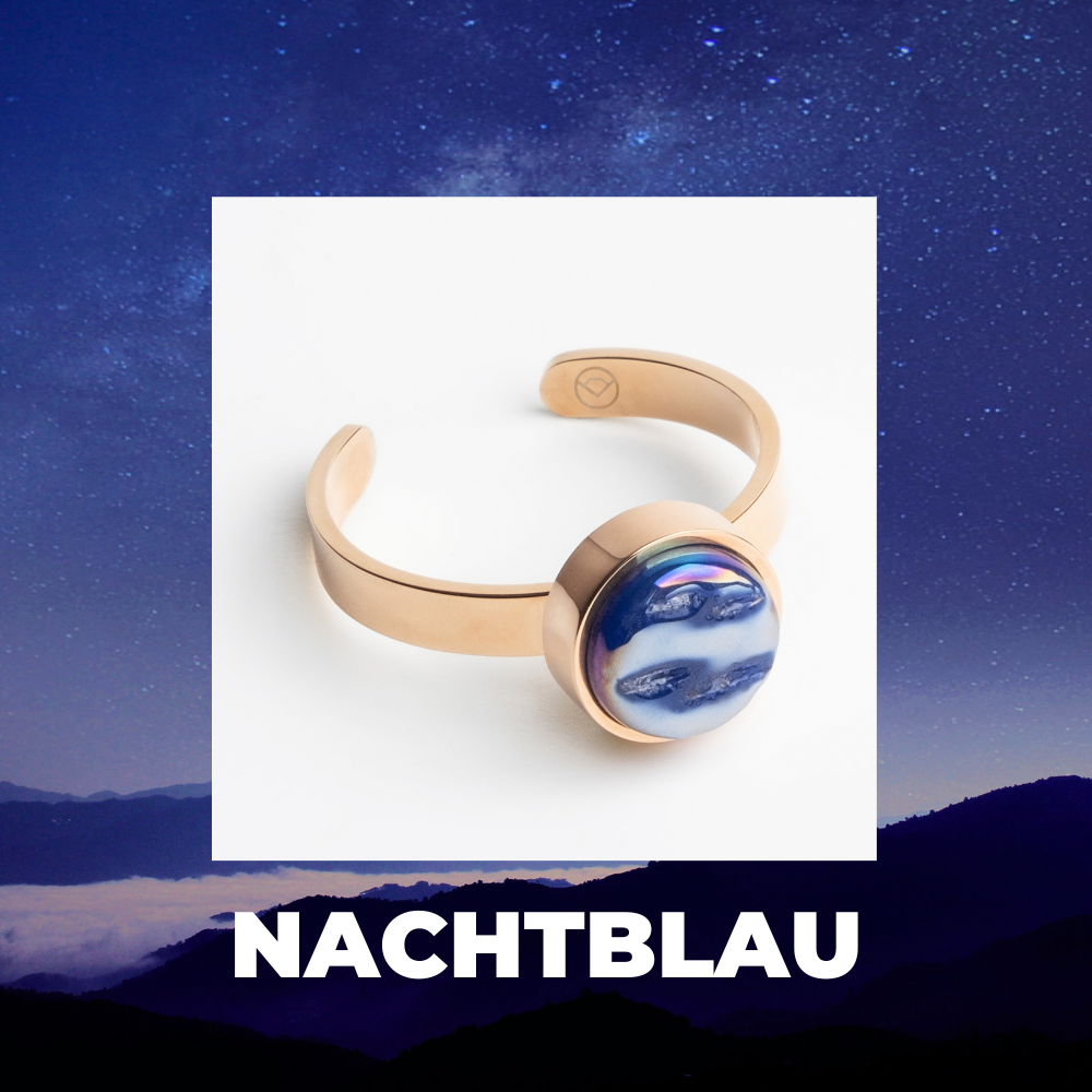 Foto von Verstellbarer Ring mit Stein • 8mm Foto von Verstellbarer Ring mit Stein • 8mm