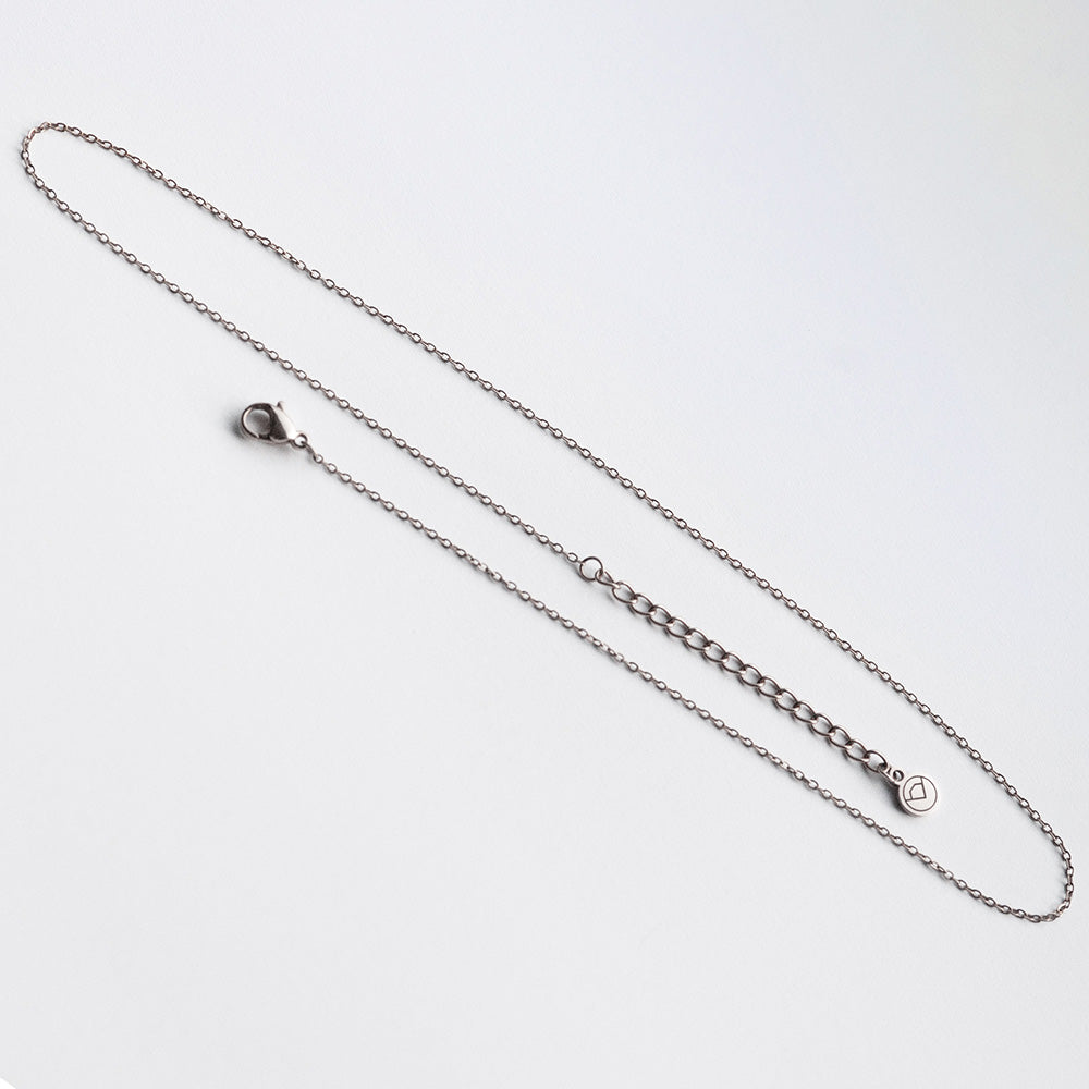 Foto von Fine stainless steel link chain • Mix & Match necklace Foto von Fine stainless steel link chain • Mix & Match necklace