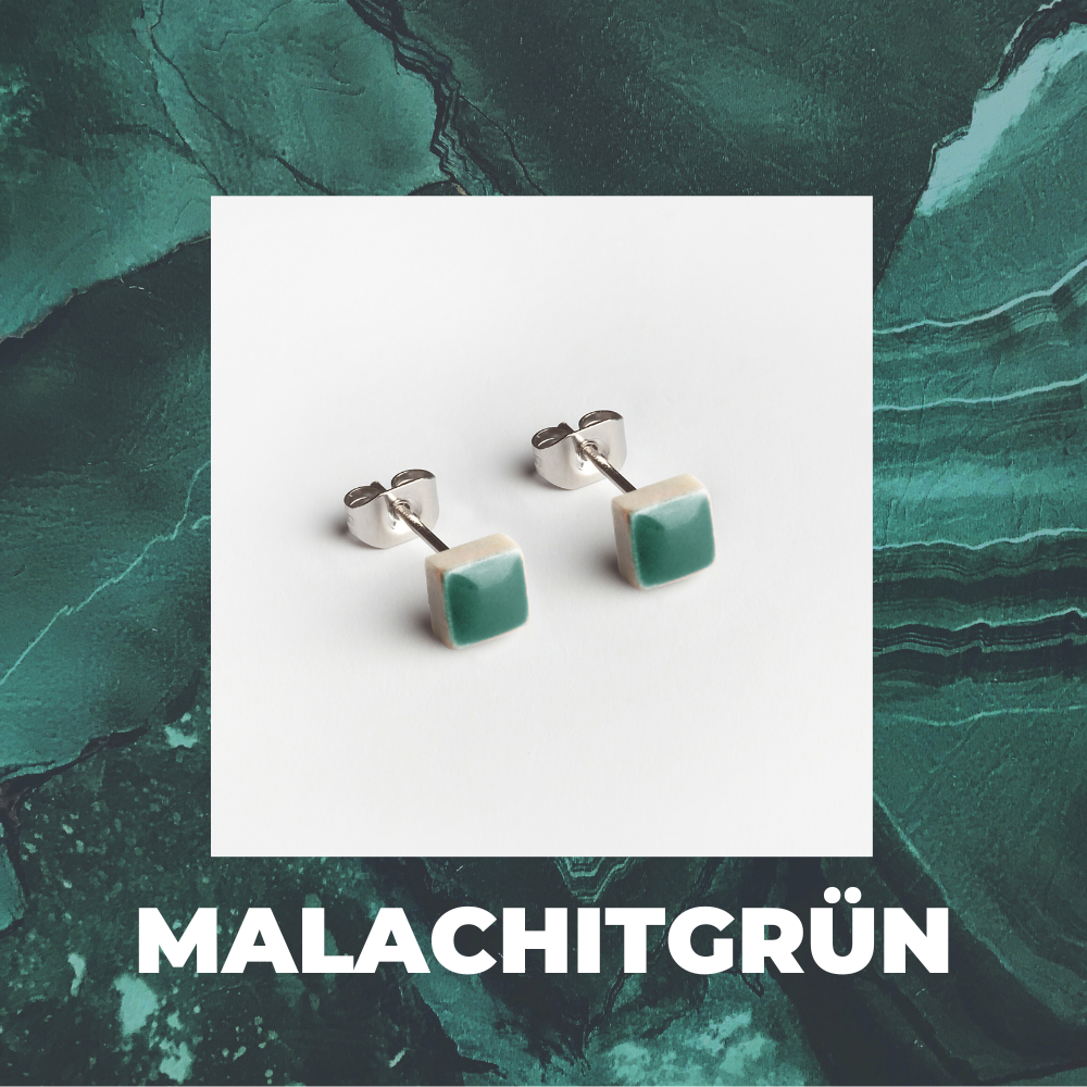 Foto von Minimalist ceramic earrings • 5mm Foto von Minimalist ceramic earrings • 5mm