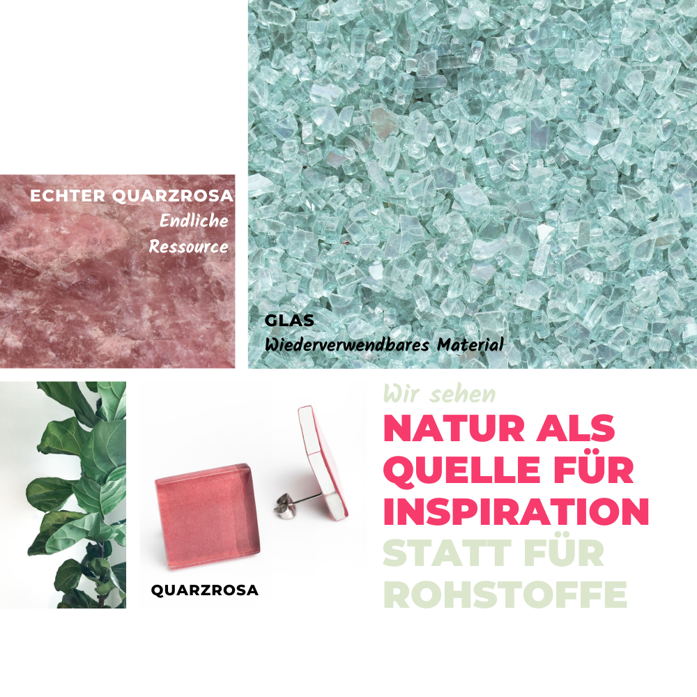 Foto von Statement glass earrings • 20mm Foto von Statement glass earrings • 20mm