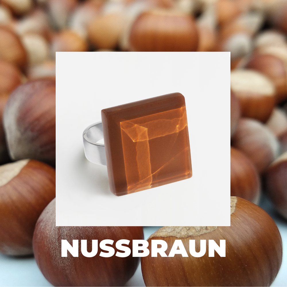 Foto von Statement ring with 20mm stone • adjustable size Foto von Statement ring with 20mm stone • adjustable size