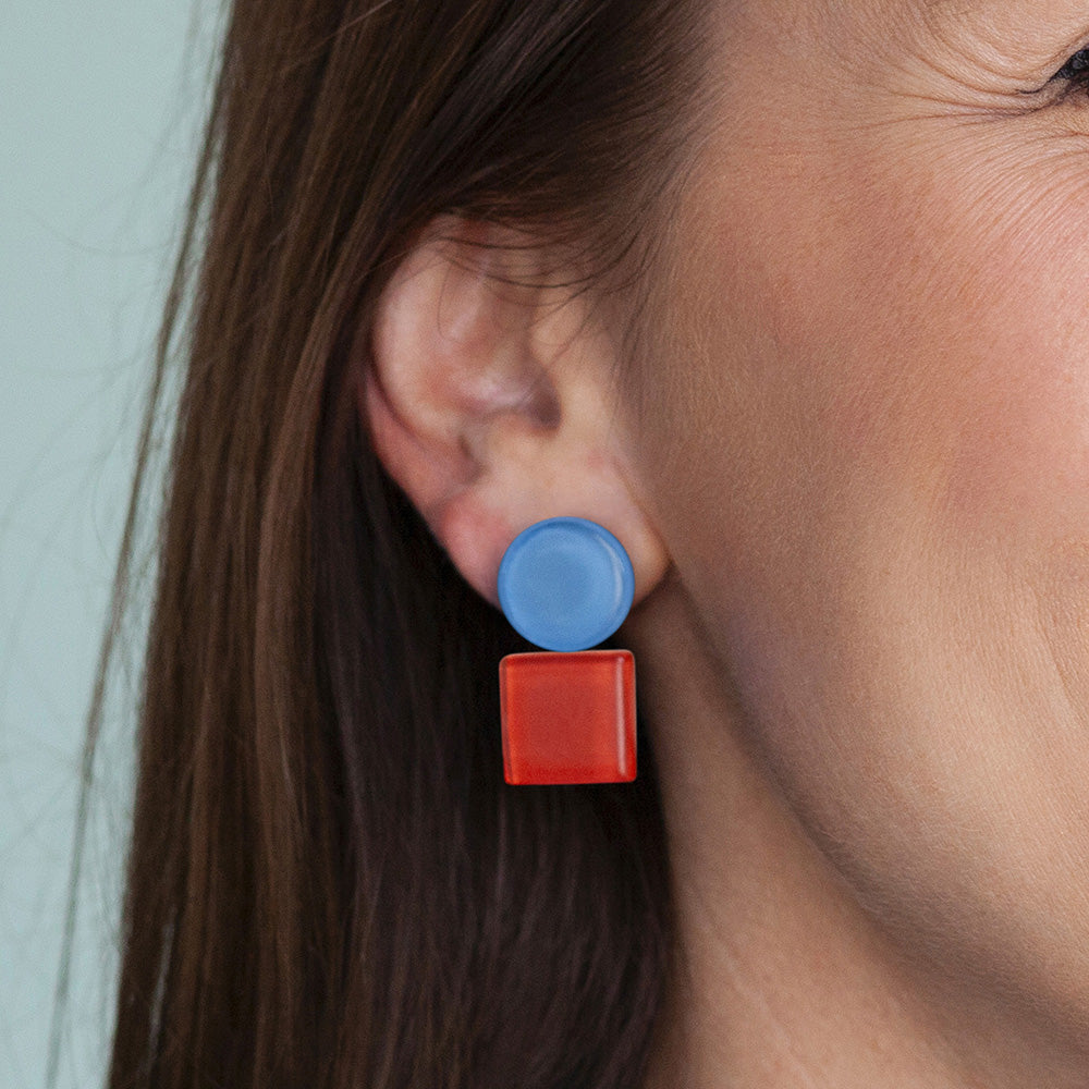 Foto von Geometric Clip Earrings Foto von Geometric Clip Earrings