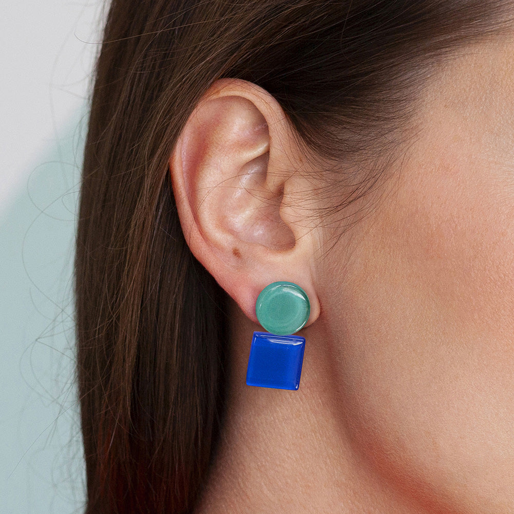 Foto von Geometric Clip Earrings Foto von Geometric Clip Earrings
