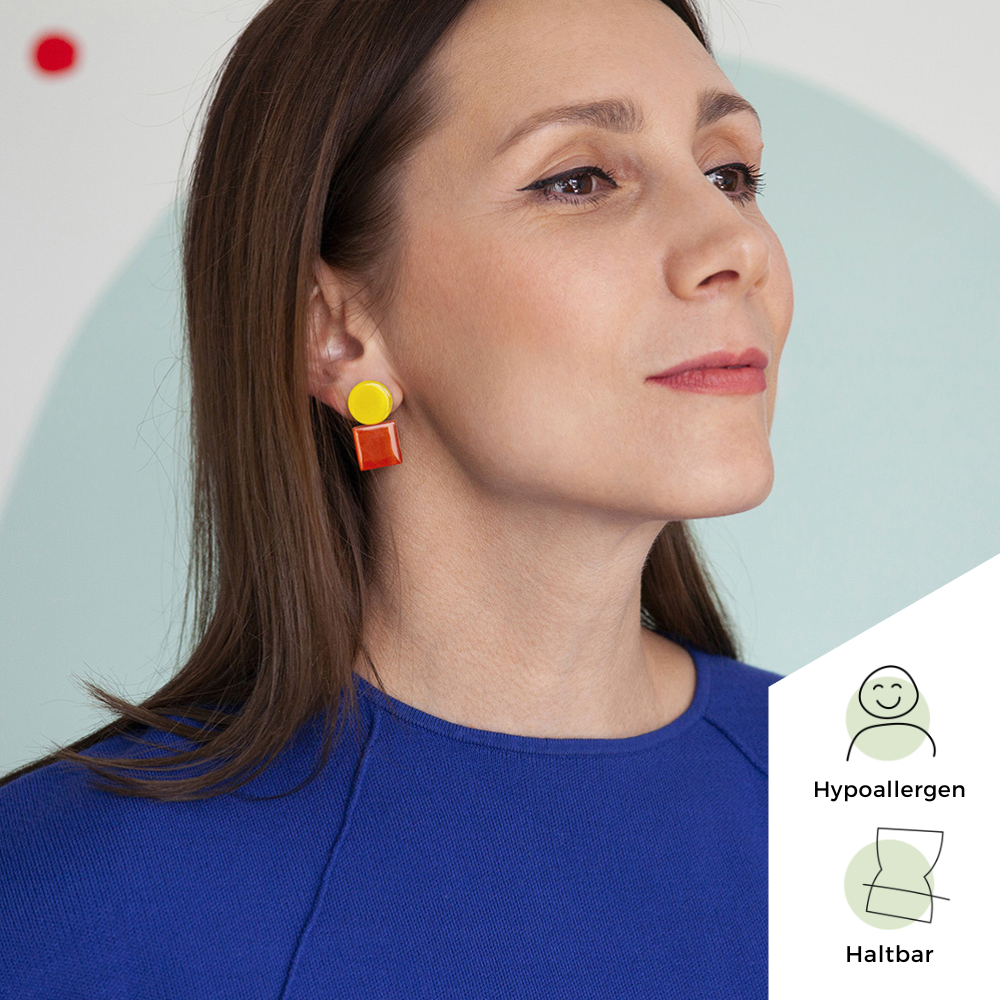 Foto von Geometric Clip Earrings Foto von Geometric Clip Earrings
