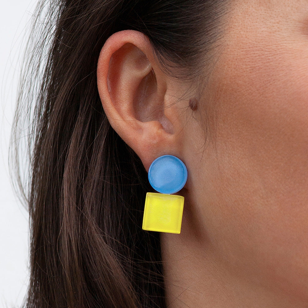 Foto von Geometric Clip Earrings Foto von Geometric Clip Earrings